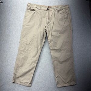 Ridgecut Toughwear Men Khaki Cargo Pants 44x30 Cotton Nylon Work Outdoor